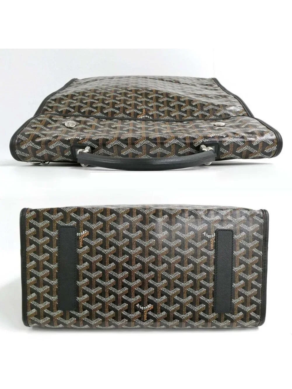 Goyard Saint Leger Backpack Handbag 2-Way Black